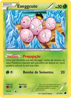 Exeggcute — Congelamento de Plasma 4