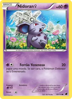 Nidoran♀ — Congelamento de Plasma 40