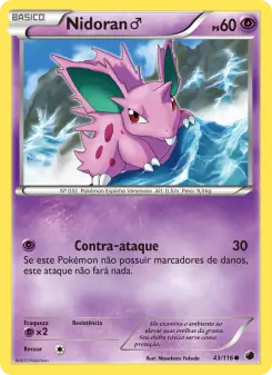 Nidoran♂ — Congelamento de Plasma 43
