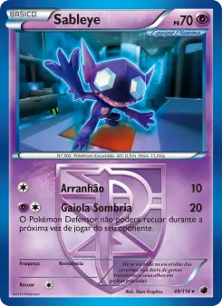 Sableye — Congelamento de Plasma 49