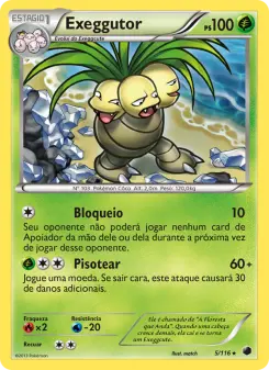 Exeggutor — Congelamento de Plasma 5