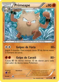 Primeape — Congelamento de Plasma 60