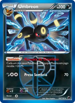 Umbreon — Congelamento de Plasma 64
