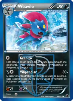 Weavile — Congelamento de Plasma 66
