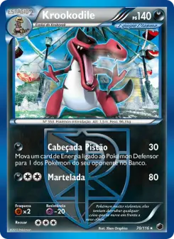 Krookodile — Congelamento de Plasma 70