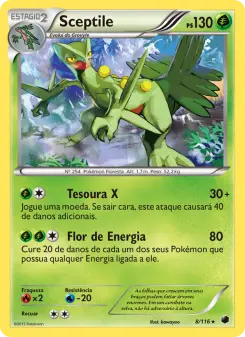 Sceptile — Congelamento de Plasma 8
