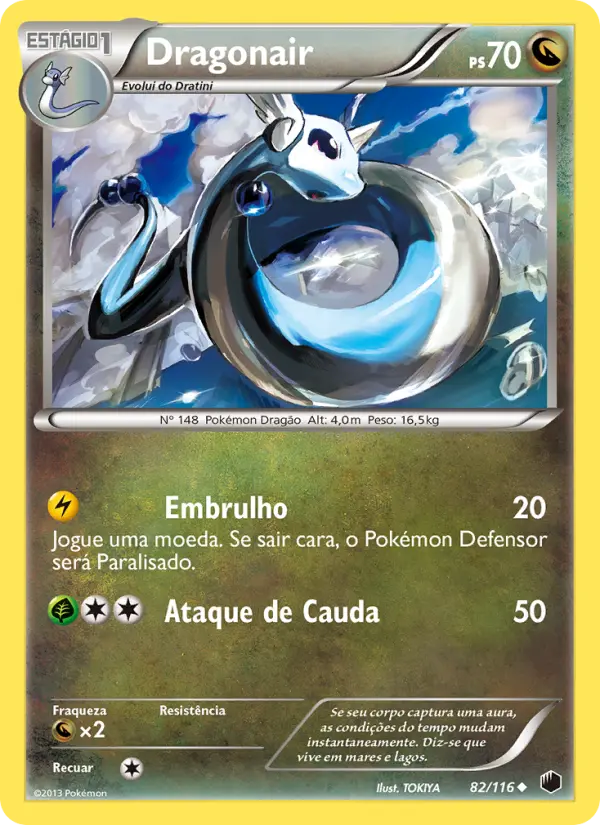 Dragonair — Congelamento de Plasma 82