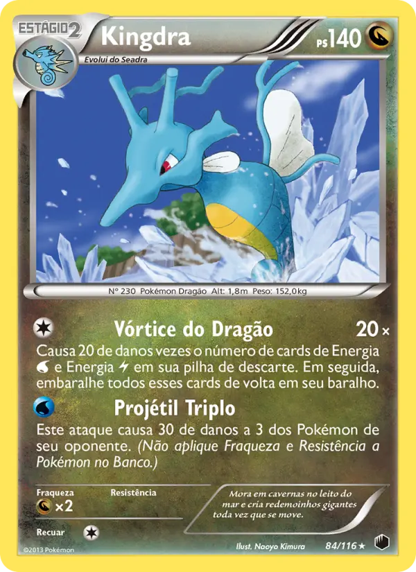 Kingdra — Congelamento de Plasma 84
