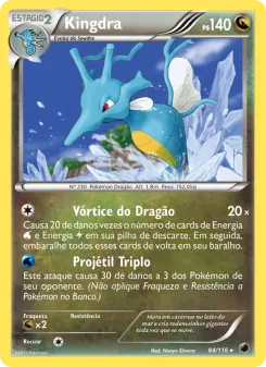 Kingdra — Congelamento de Plasma 84