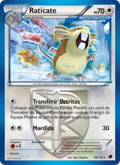 Raticate — Congelamento de Plasma 88