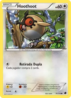 Hoothoot — Congelamento de Plasma 91