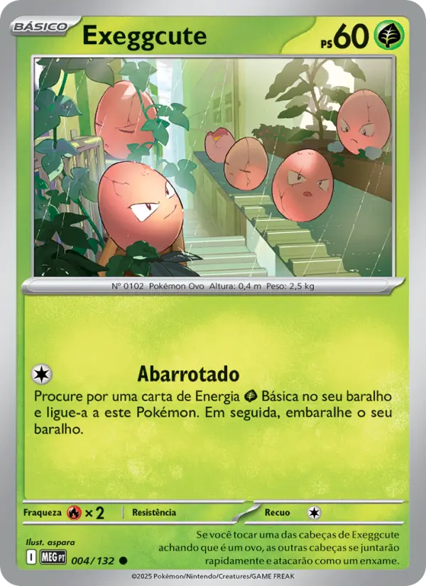 Exeggcute — Megaevolução 004