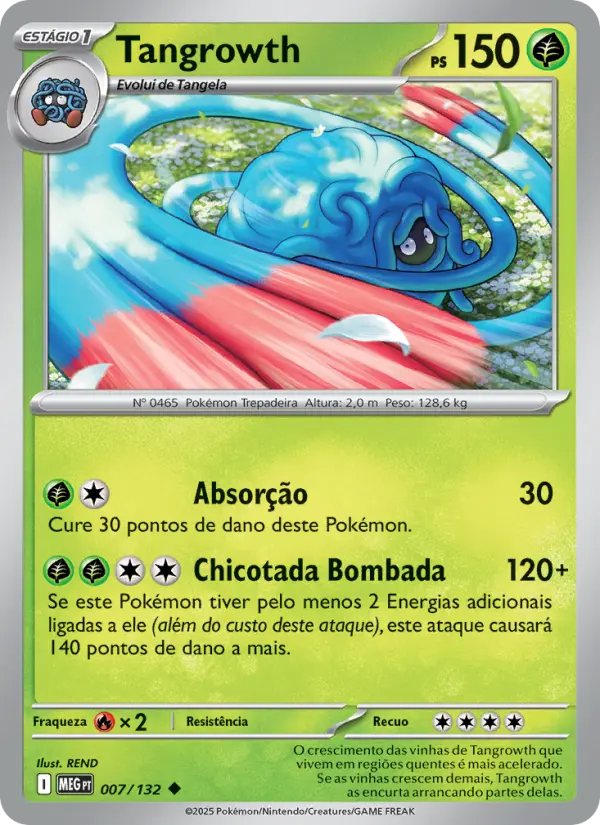 Tangrowth — Megaevolução 007