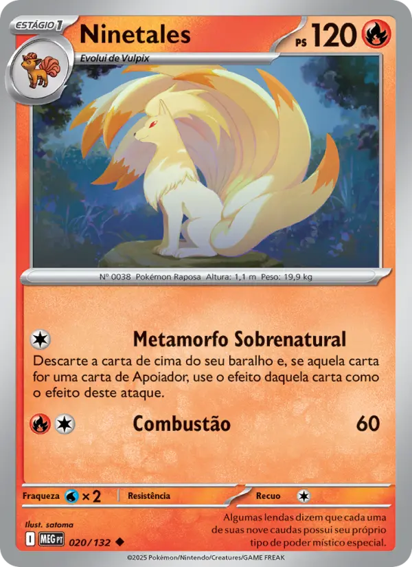 Ninetales — Megaevolução 020