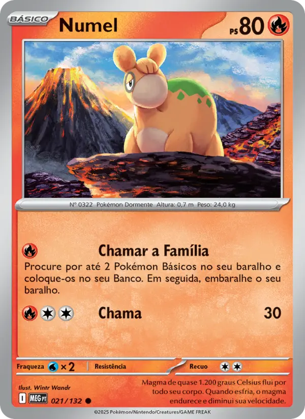Numel — Megaevolução 021