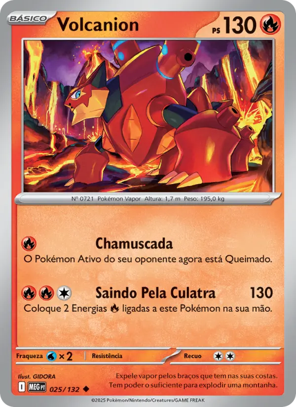 Volcanion — Megaevolução 025
