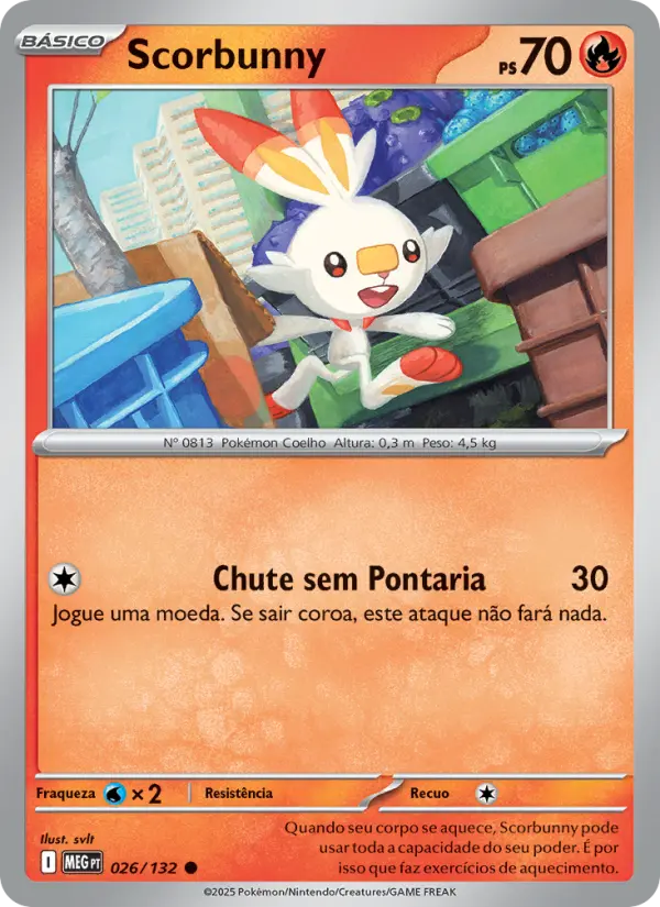 Scorbunny — Megaevolução 026