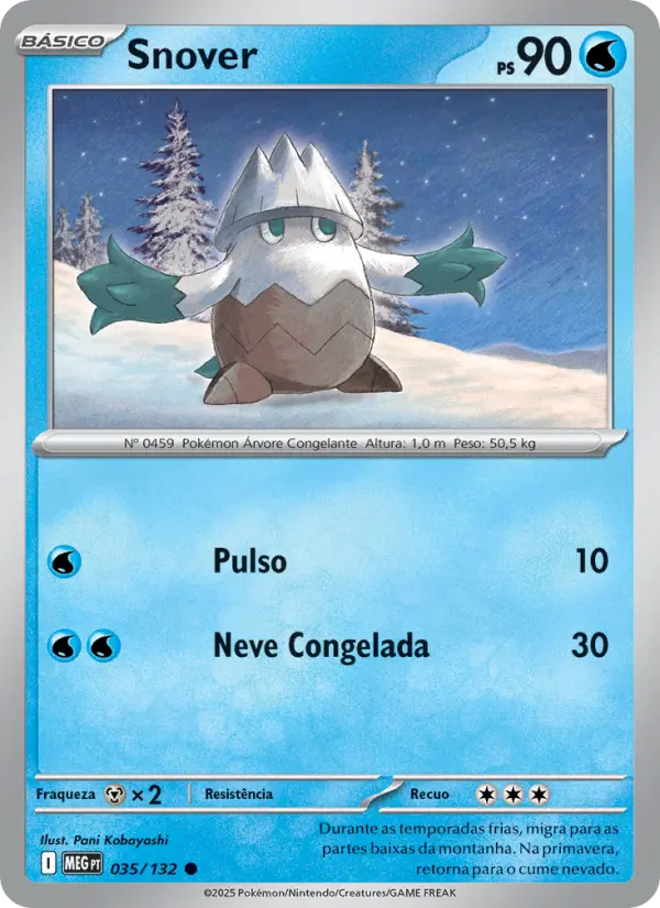 Snover — Megaevolução 035
