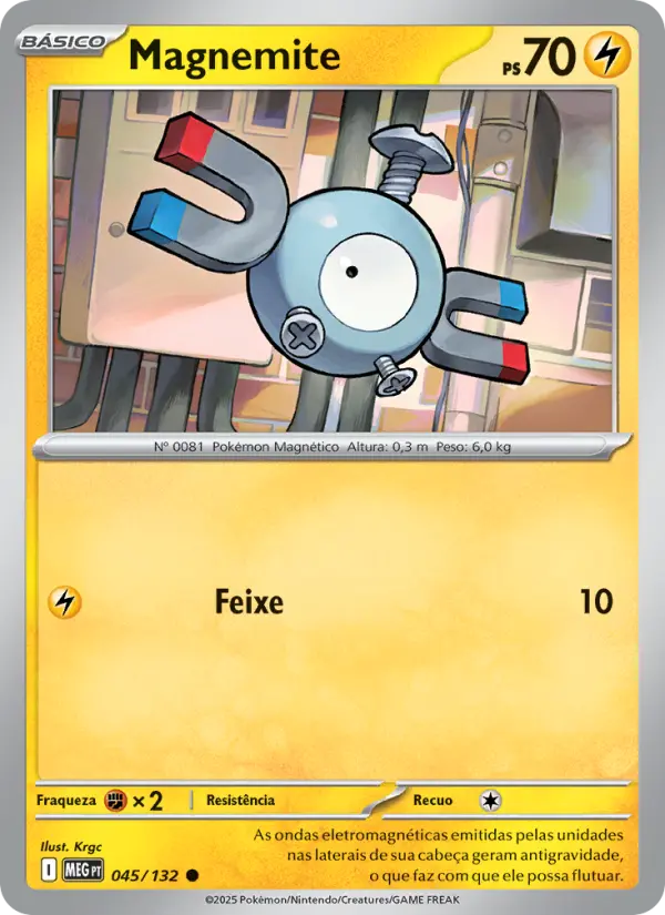 Magnemite — Megaevolução 045