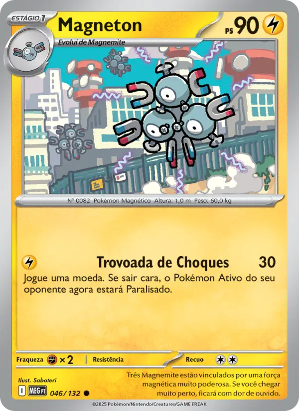 Magneton — Megaevolução 046