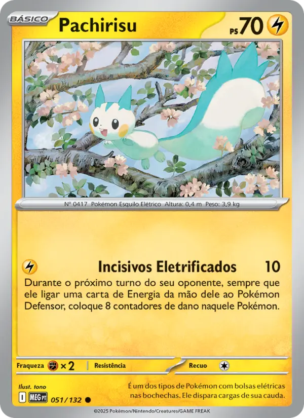 Pachirisu — Megaevolução 051
