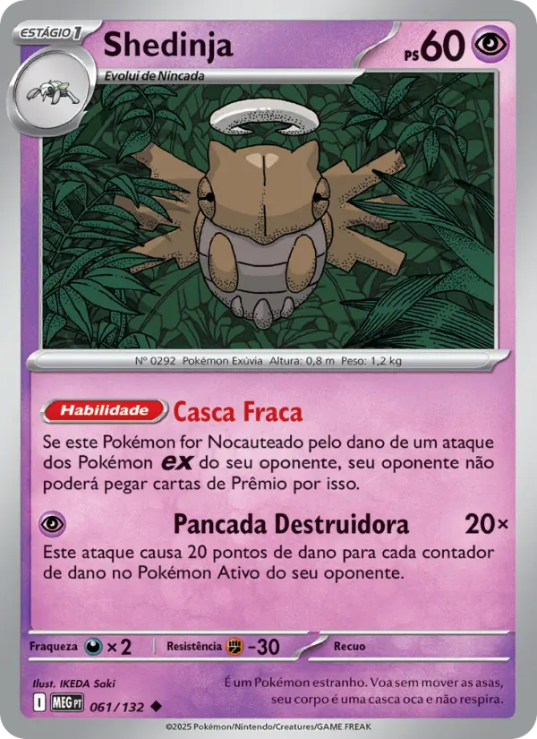 Shedinja — Megaevolução 061