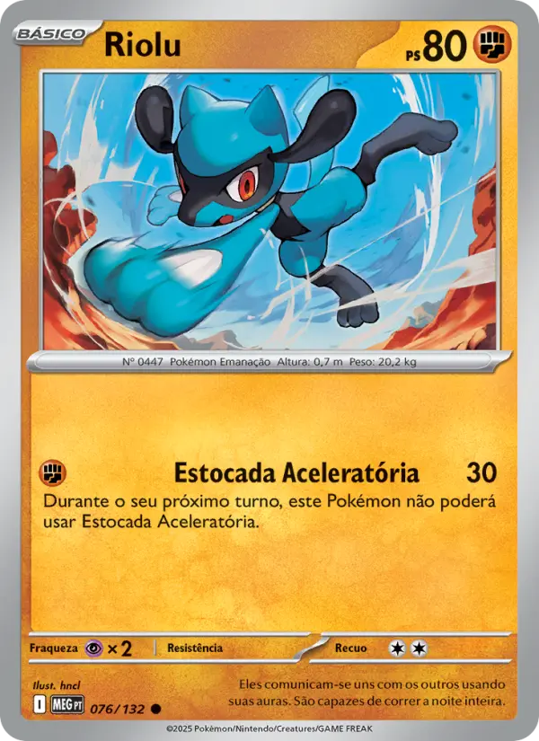 Riolu — Megaevolução 076