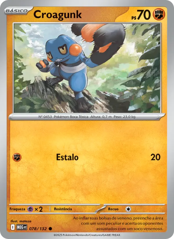 Croagunk — Megaevolução 078