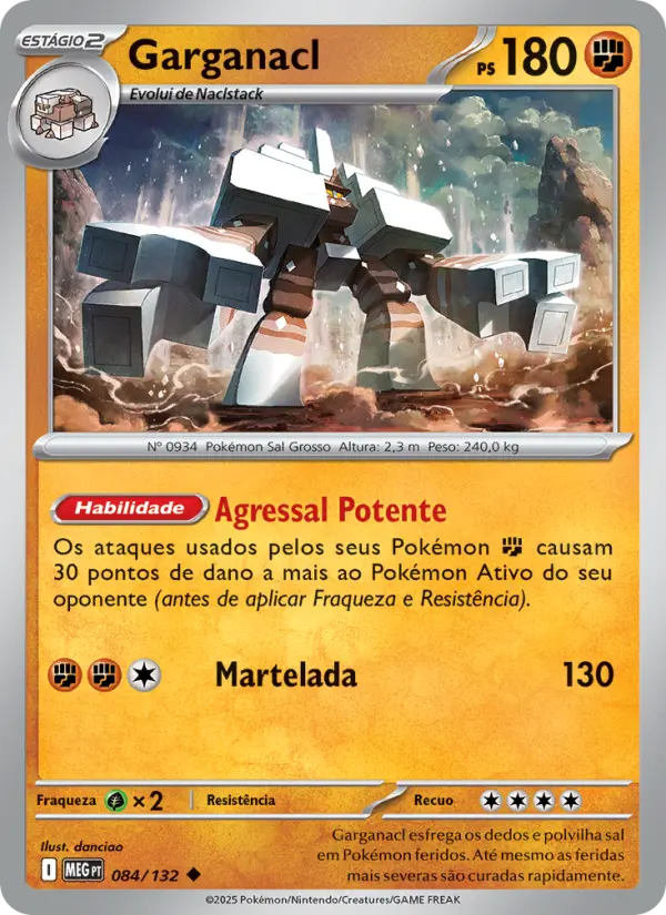 Garganacl — Megaevolução 084