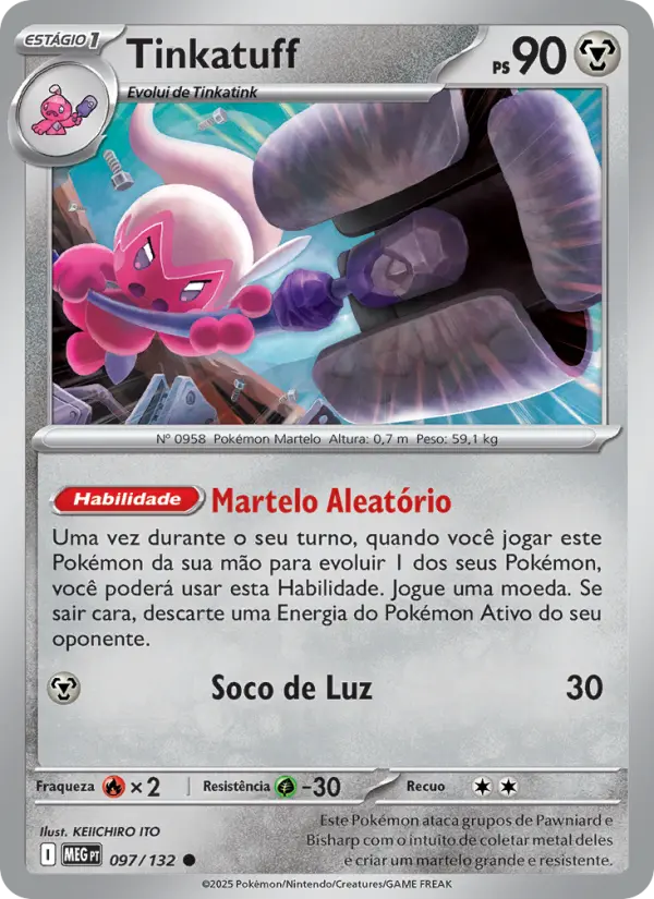 Tinkatuff — Megaevolução 097