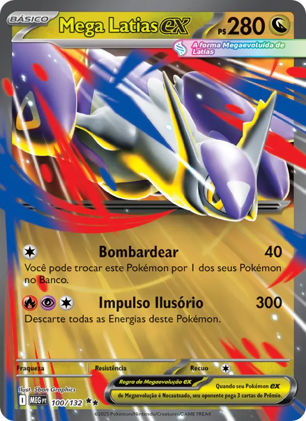 Mega Latias ex — Megaevolução 100