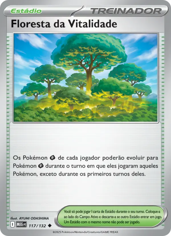 Floresta da Vitalidade — Megaevolução 117