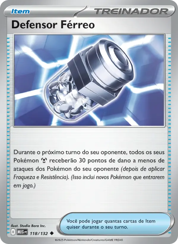 Defensor Férreo — Megaevolução 118