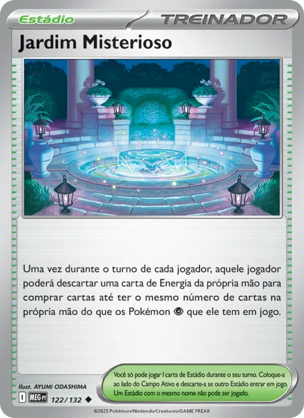 Jardim Misterioso — Megaevolução 122
