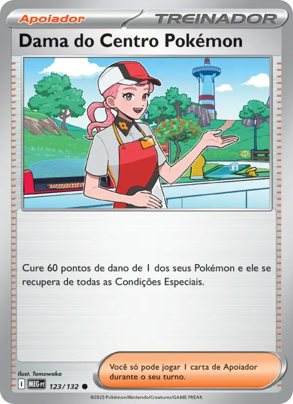 Dama do Centro Pokémon — Megaevolução 123