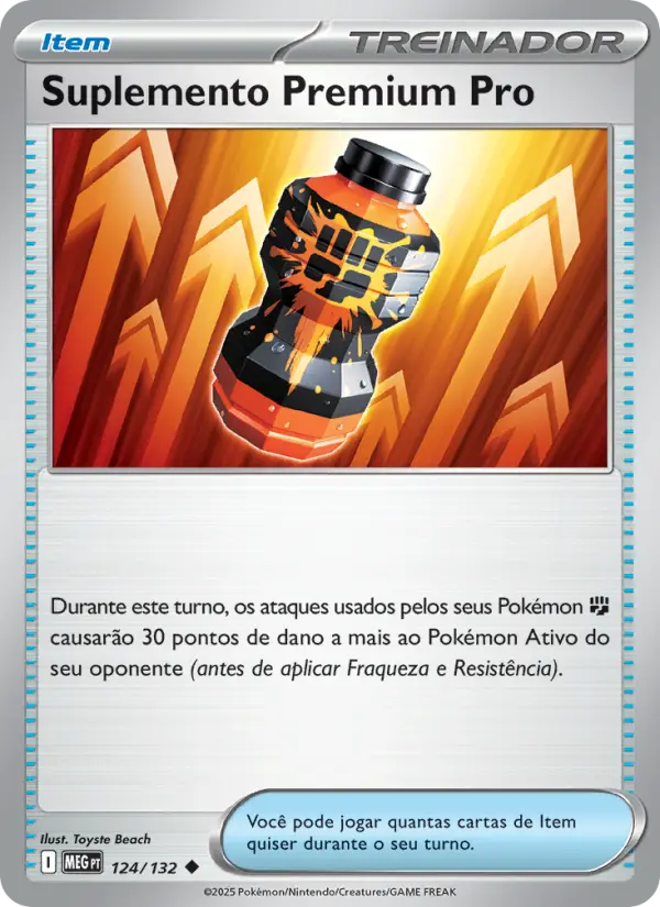 Suplemento Premium Pro — Megaevolução 124