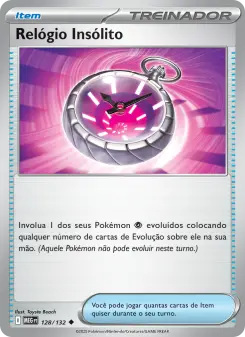 Relógio Insólito