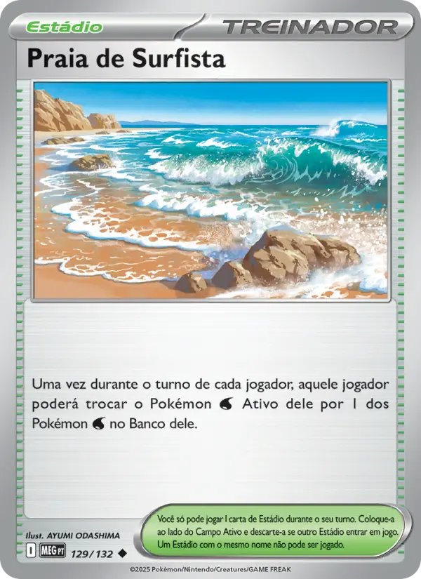 Praia de Surfista — Megaevolução 129