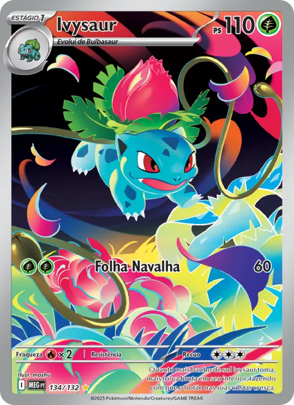 Ivysaur — Megaevolução 134