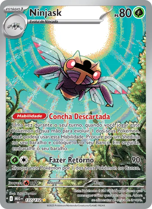 Ninjask — Megaevolução 137
