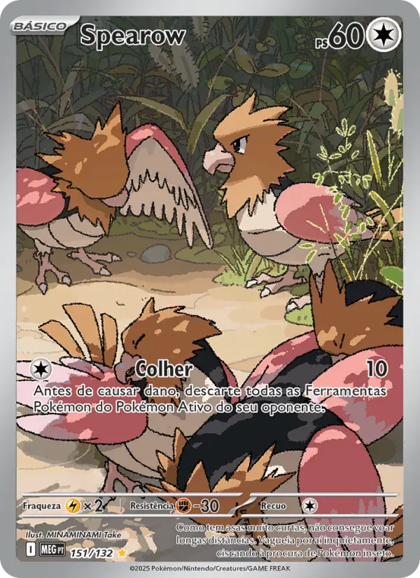 Spearow — Megaevolução 151