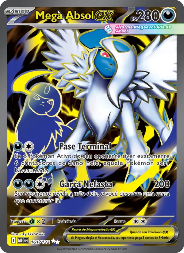 Mega Absol ex — Megaevolução 161