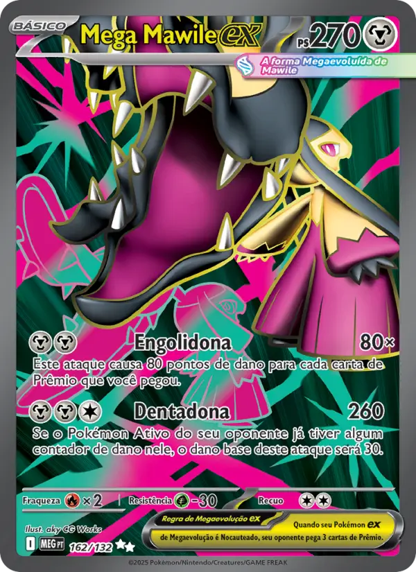 Mega Mawile ex — Megaevolução 162