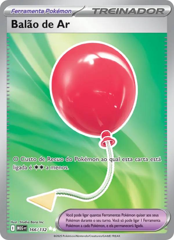 Balão de Ar — Megaevolução 166