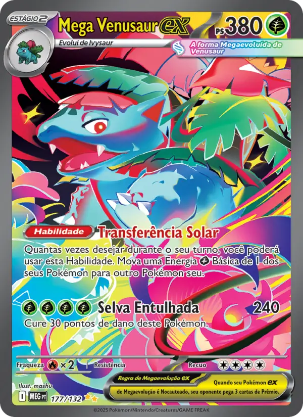 Mega Venusaur ex — Megaevolução 177