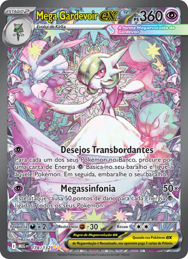 Mega Gardevoir ex — Megaevolução 178