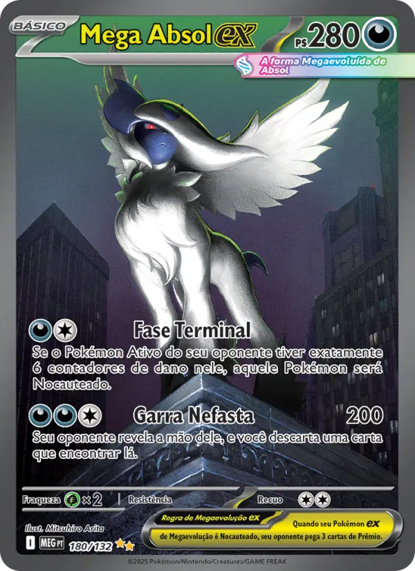 Mega Absol ex — Megaevolução 180