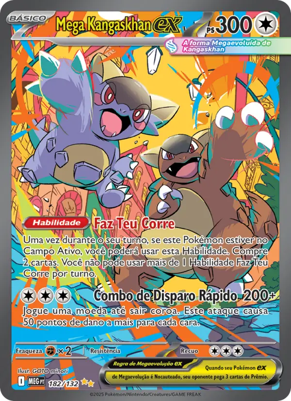 Mega Kangaskhan ex — Megaevolução 182
