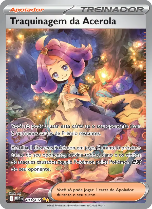 Traquinagem da Acerola — Megaevolução 183