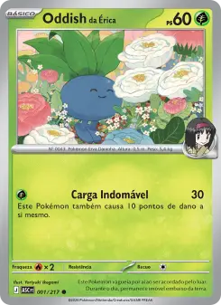 Oddish da Érica — Heróis Excelsos 001